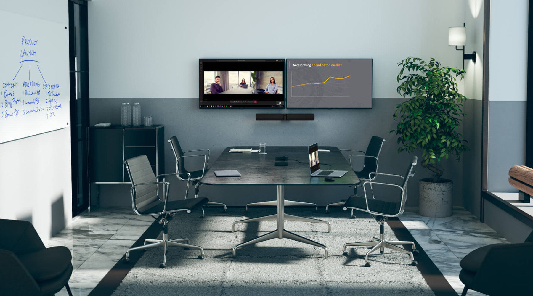 Video Collaboration Room • CommsPartner