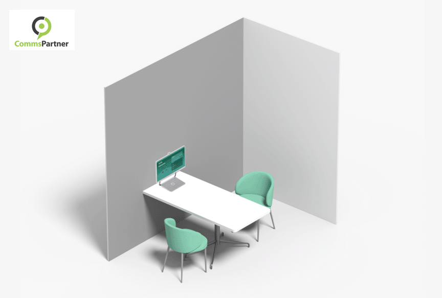Yealink DeskVision A24 Microsoft Teams Display - 3D Layout