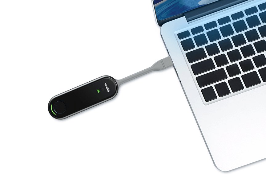 Yealink WPP30 with laptop