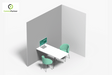 Yealink DeskVision A24 Microsoft Teams Display - 3D Layout